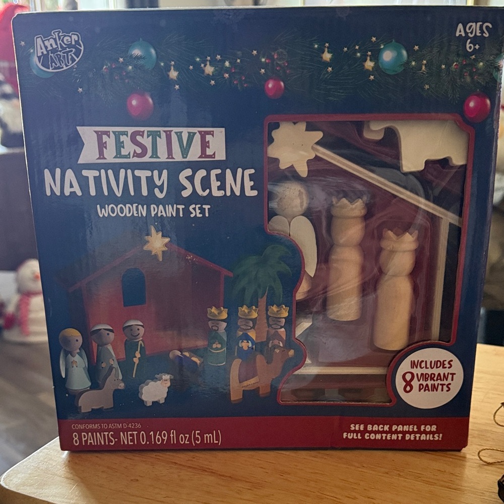 Festive Nativity Scene for Ages 6+